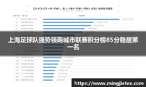 上海足球队强势领跑城市联赛积分榜85分稳居第一名